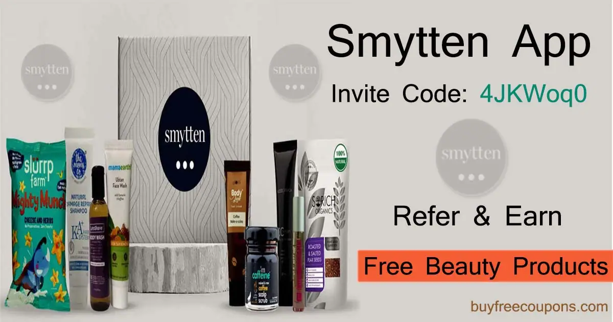 Smytten App Referral Code 2024 :Get Free Goodies Per Refer